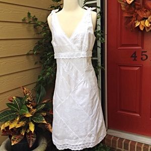 Lilly Pulitzer Eyelet Patchwork Vintage Dress