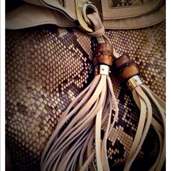 New Gucci Python Purse - Picture 2 of 4