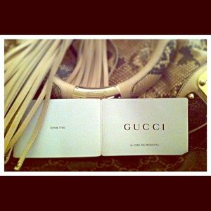 New Gucci Python Purse