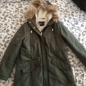 green parka