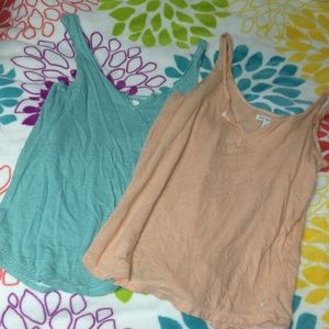 Bundle of two striped tank tops American Eagle