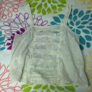 Sheer lace festival top