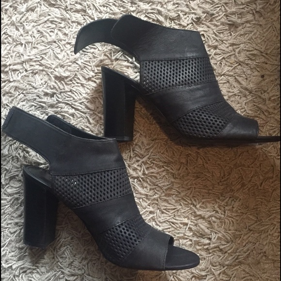 Franco Sarto Peep Toe Heels