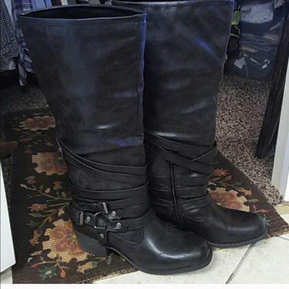 Pink and Pepper Wide Calf Boots