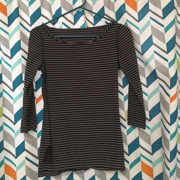 Striped top. Size small.