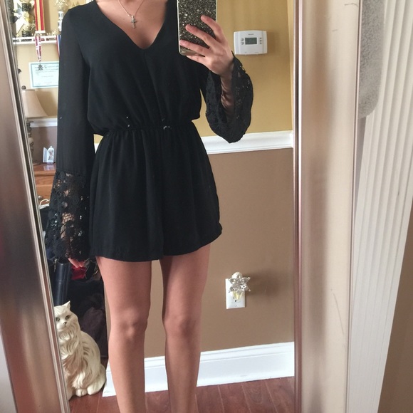 Black romper