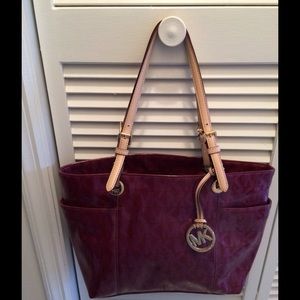 Michael Kors patent leather tote.