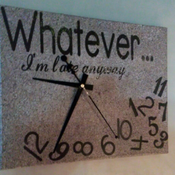 WHATEVER CLOCK - Picture 2 of 2