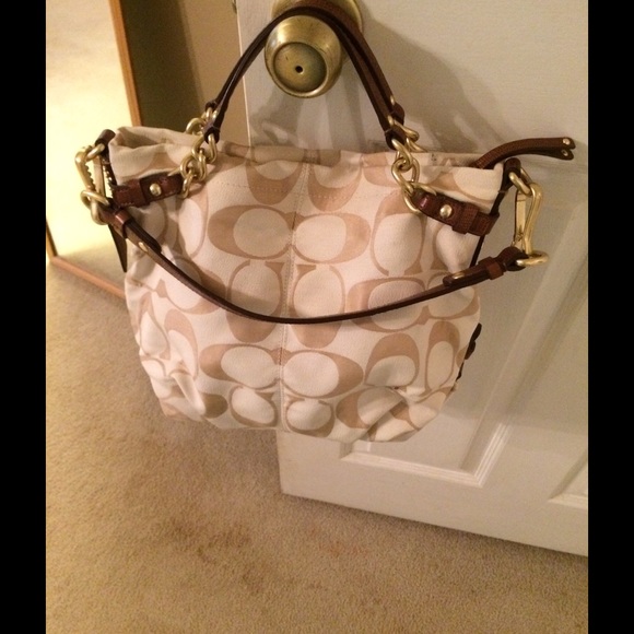 Coach signature "Brooke" shoulder bag