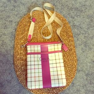 Coach cross body purse