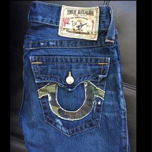 True Religion "Ricky" Camouflage Sz31