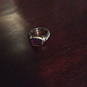 David Yurman Noblesse Ring...Amethyst