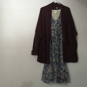 Anthropologie Floral Dress