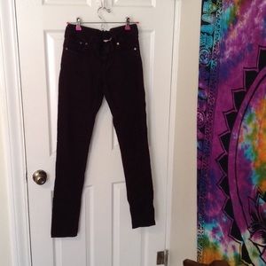 SZ 29 skinny low waist denim pants