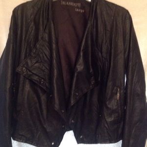BlankNYC leather coat