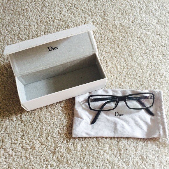 Dior Eyeglasses with Case and Bag
