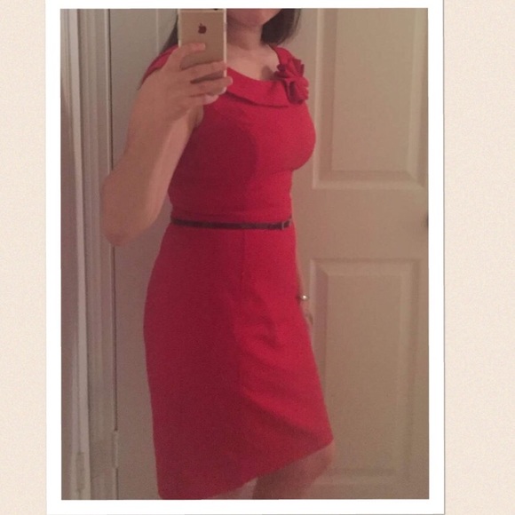 Calvin Klein Red Dress