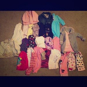 18/24 months winter girls lot