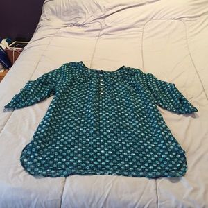 3/4 sleeve blouse Apt.9