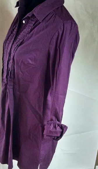 Motto plum long pleated tunic - Picture 2 of 4