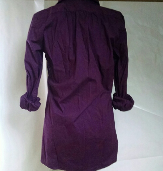 Motto plum long pleated tunic - Picture 3 of 4