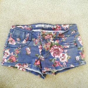 Festival Style Floral Shorts