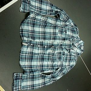 Aeropostale plaid button up shirt