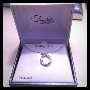 Timeless Sterling Silver Pendant Necklace