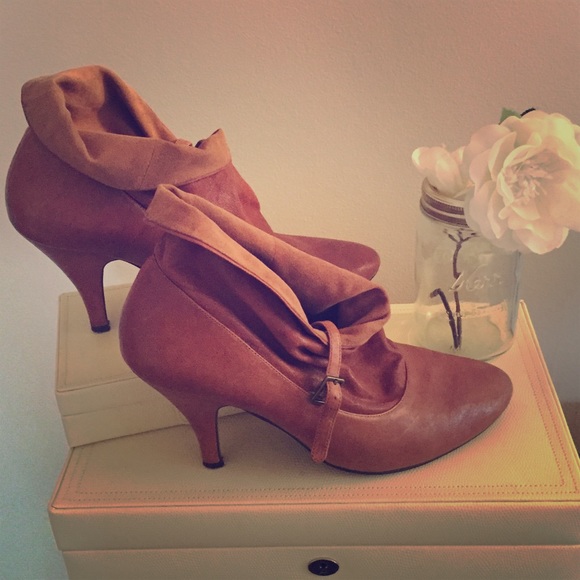 Nine West Leather Ankle Boots