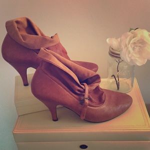 Nine West Leather Ankle Boots