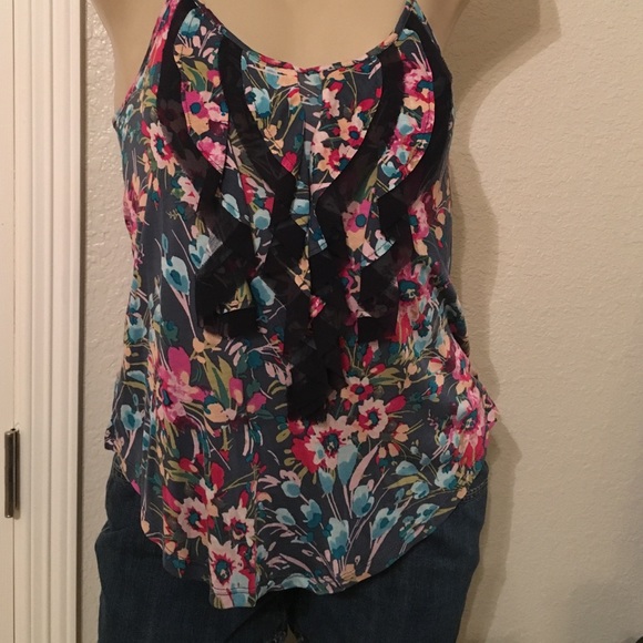 LC Lauren Conrad Floral Top