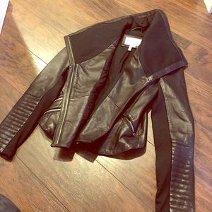 Bcbg  leather jacket