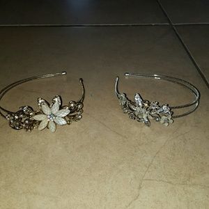 Two Super cute embellished headbands
