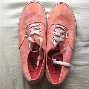 Pink and Orange Original Vans!