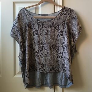 Emerson Thorpe Snake Print Top
