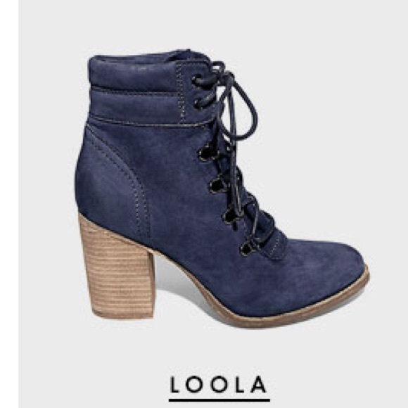 Loolaa Steve Madden Blue Boots/booties