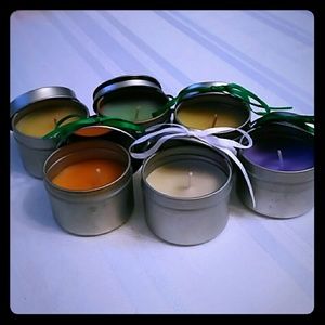 6 pc set of soy candles! :-) amazing!!! :-)