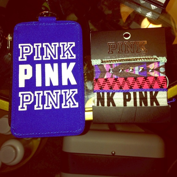 Pink accessories
