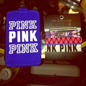 Pink accessories
