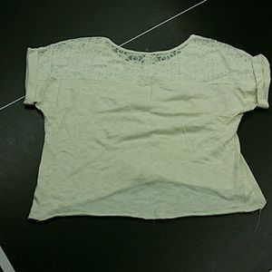 Aeropostale flowy, lace shirt