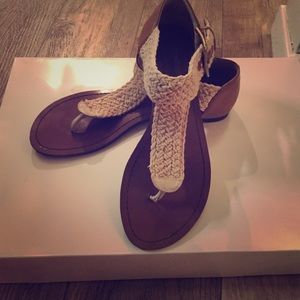 Steve Madden woven sandals