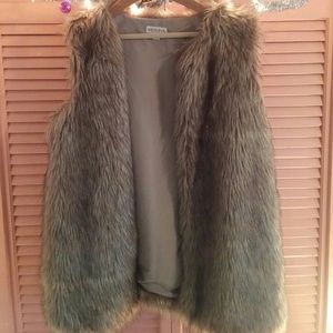 Brown Furr Vest