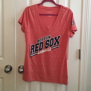 Boston Red Sox V Neck Top
