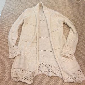 Bandy Melville cream cardigan