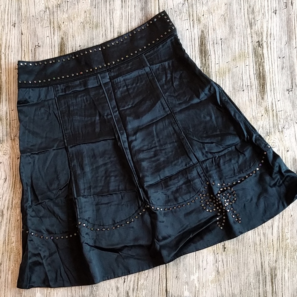 Marc Jacobs 100% silk Swarovski crystals skirt - Picture 2 of 4