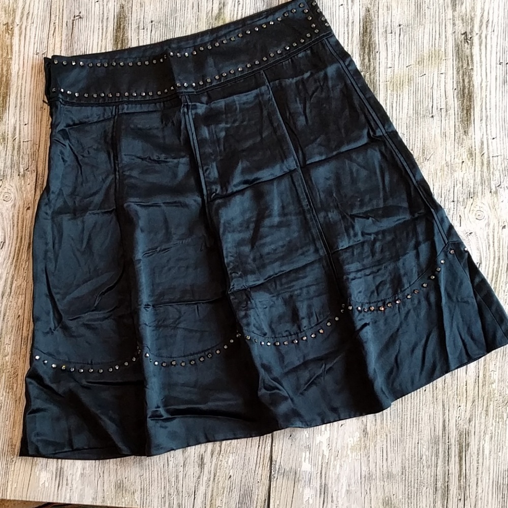 Marc Jacobs 100% silk Swarovski crystals skirt - Picture 3 of 4