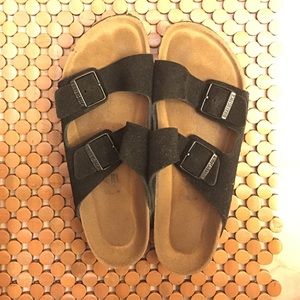 Black Birkenstocks