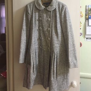 French Connection gray coat