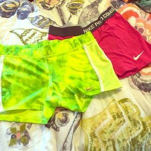 *set of 2* Nike dri-fit athletic shorts