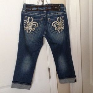 Miss me capris size 25